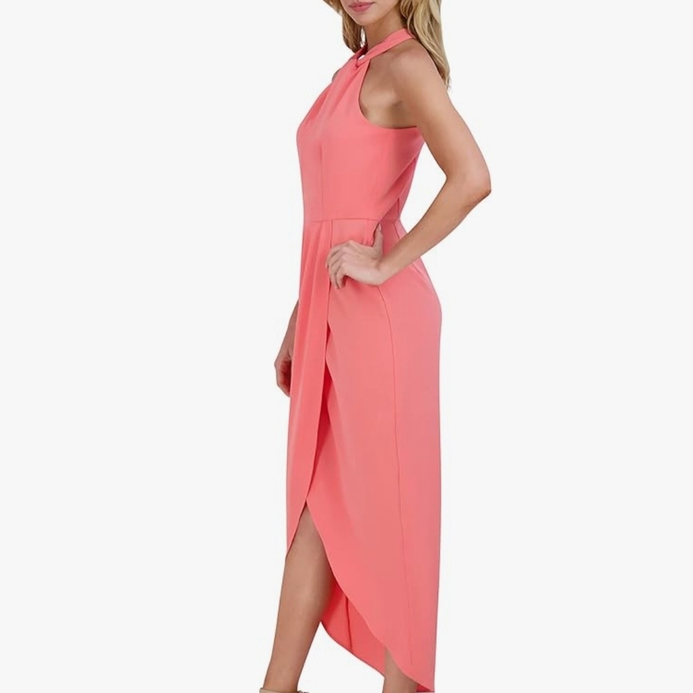 Julia Jordan Coral Midi Dress View 3